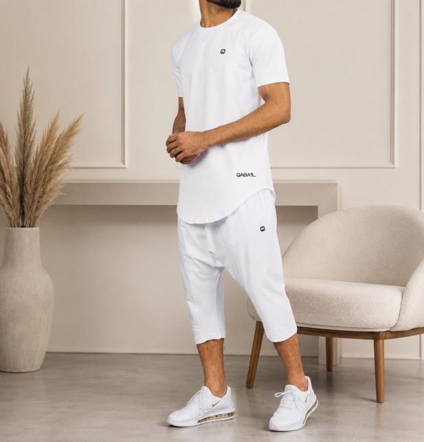 ensemble qaba'il blanc