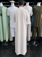 qamis qatari beige dos